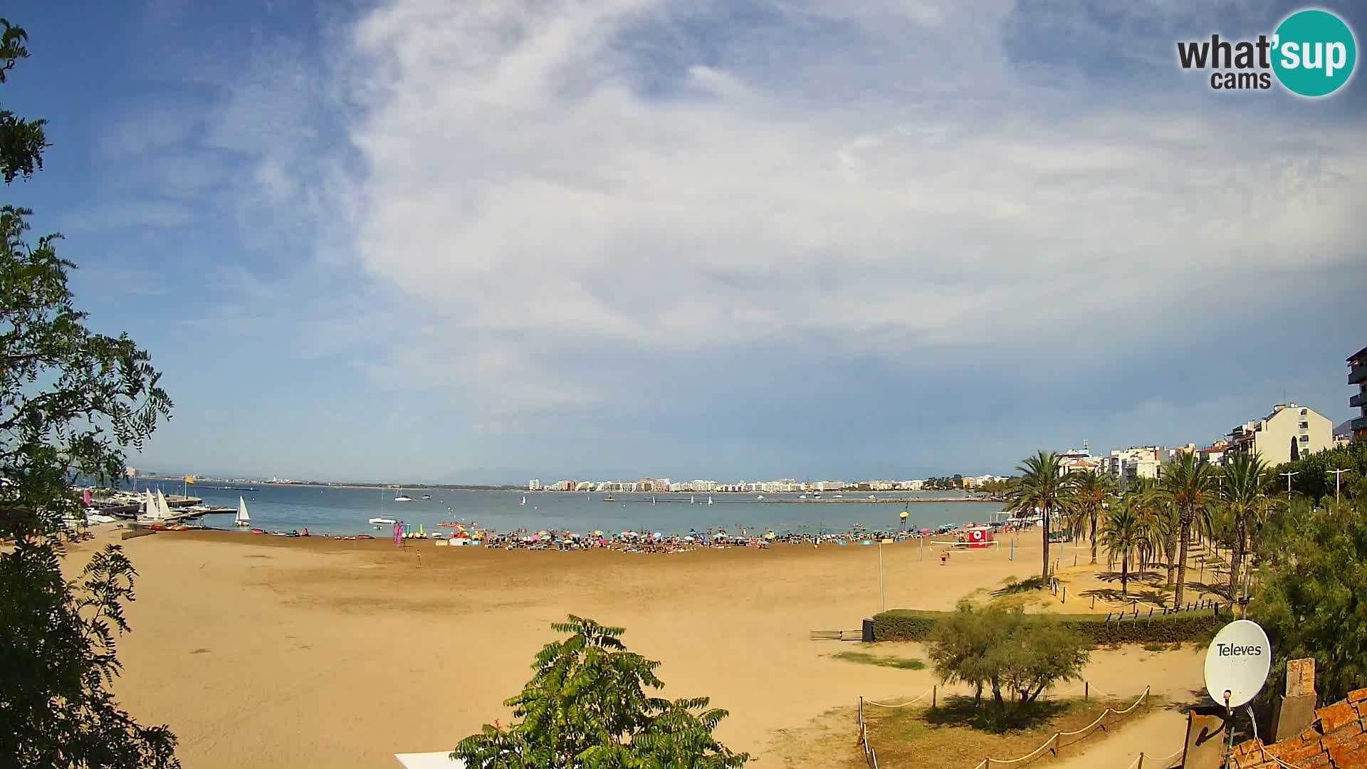 Webcam Strand La Perola | ROSES | Costa Brava
