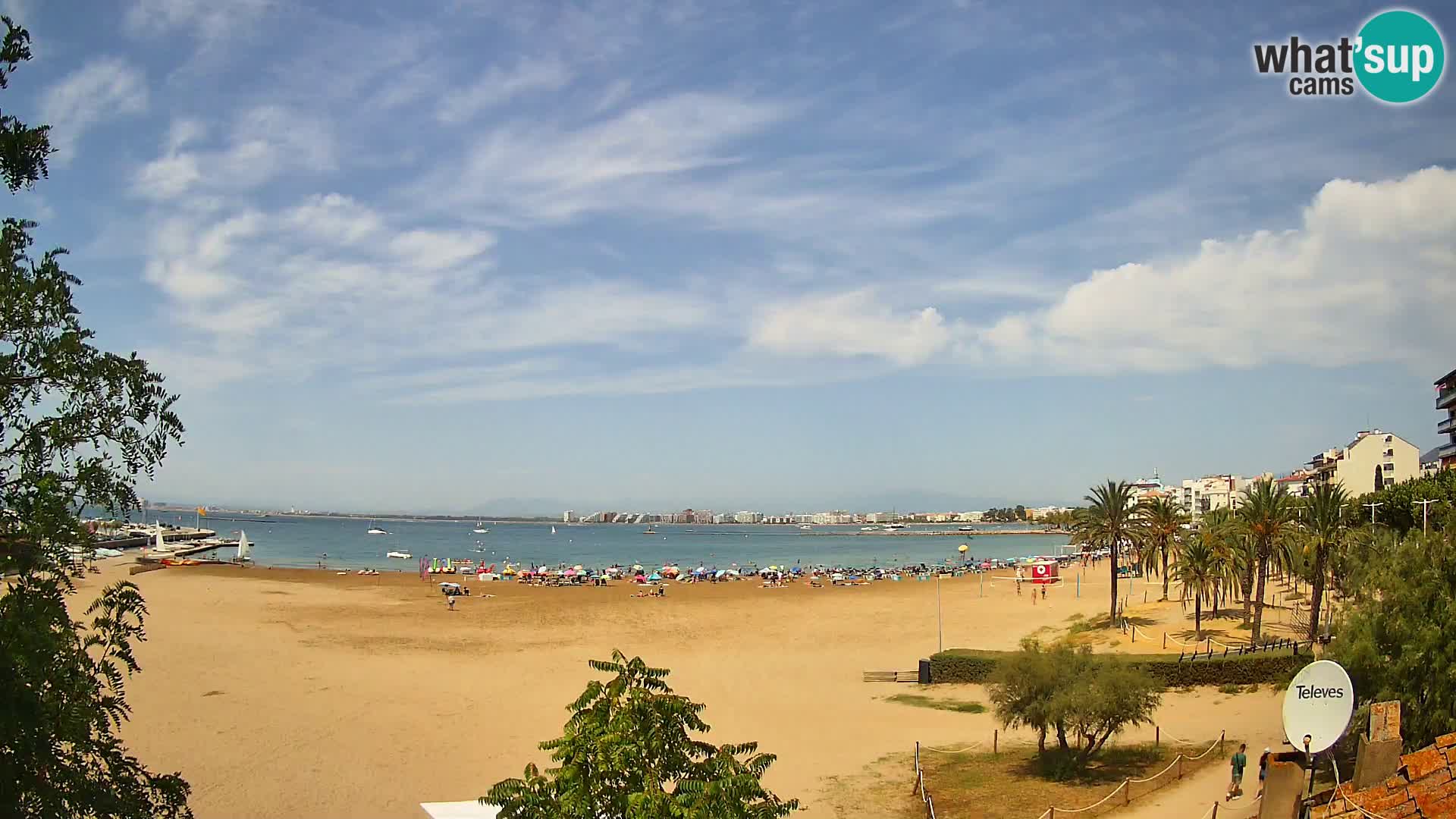 Webcam Strand La Perola | ROSES | Costa Brava