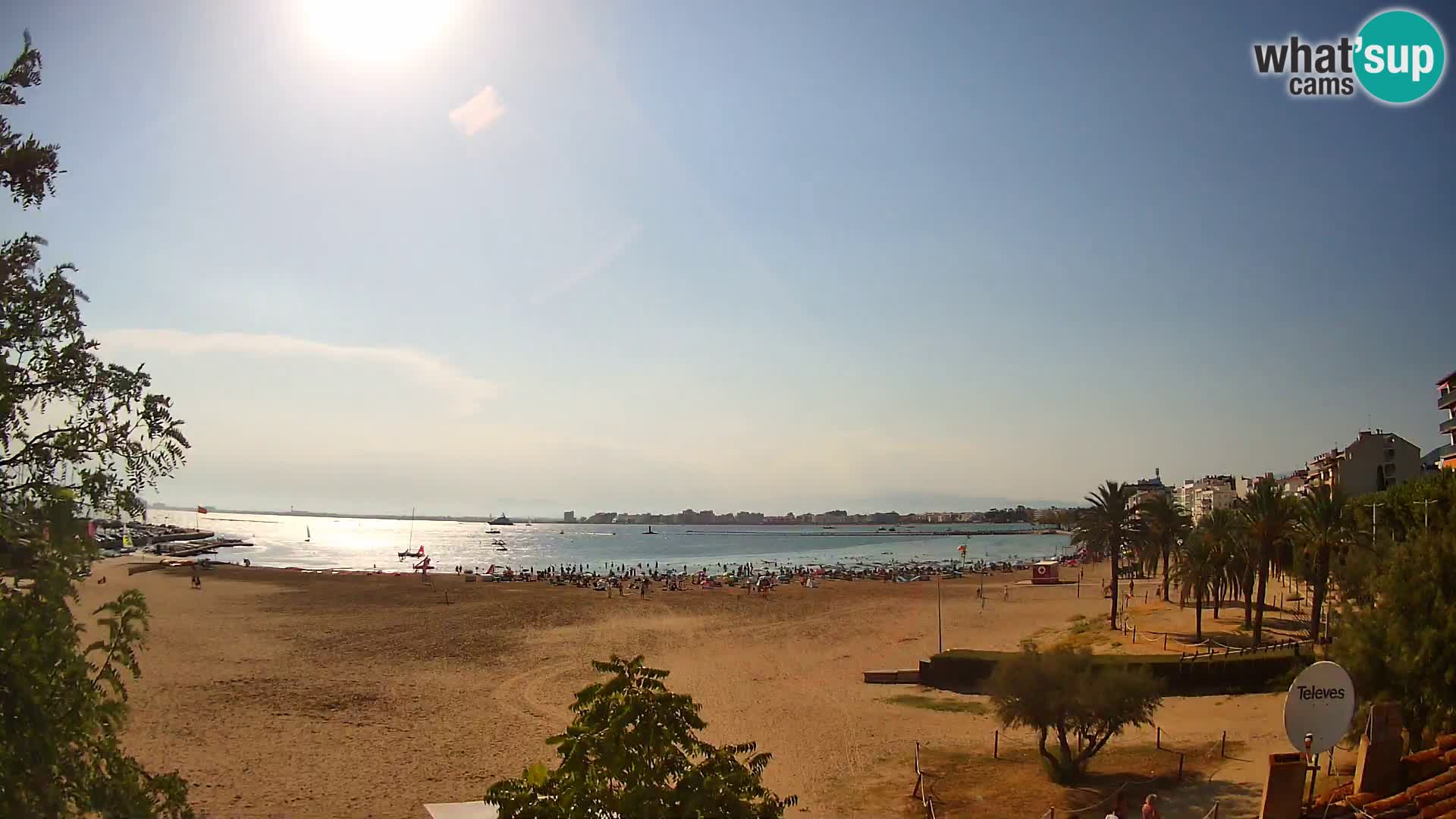 Webcam spiaggia La Perola | ROSES | Costa Brava