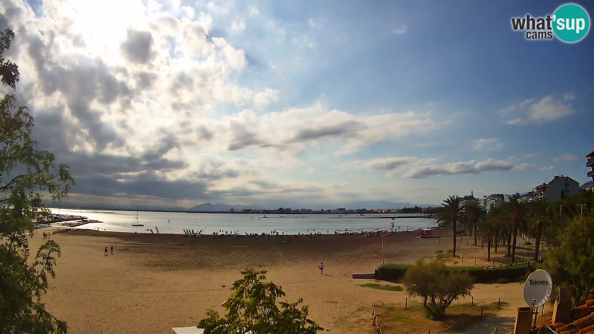 Webcam spiaggia La Perola | ROSES | Costa Brava