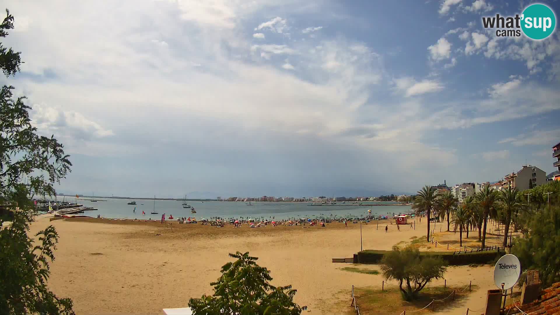 Webcam plage La Perola | ROSES | Costa Brava