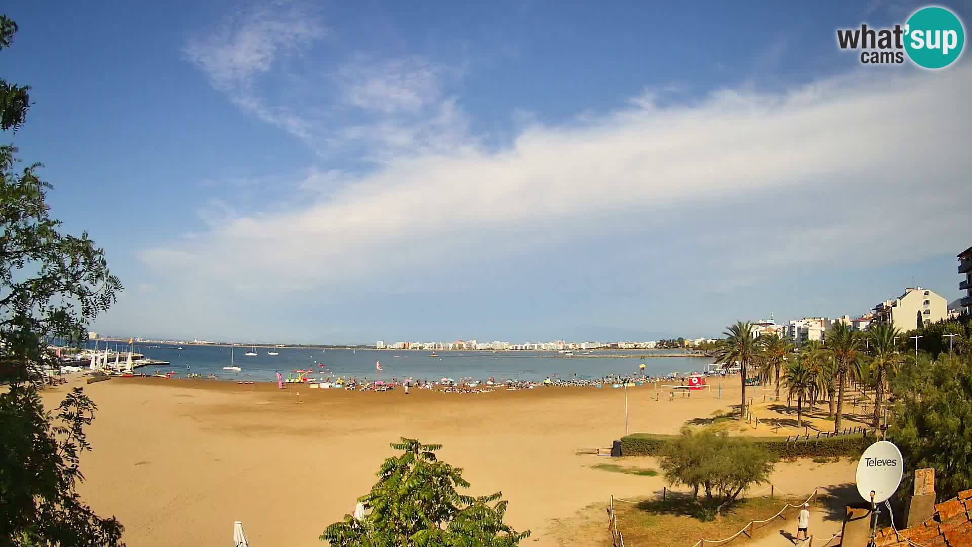 Kamera plaža La Perola | ROSES | Costa Brava