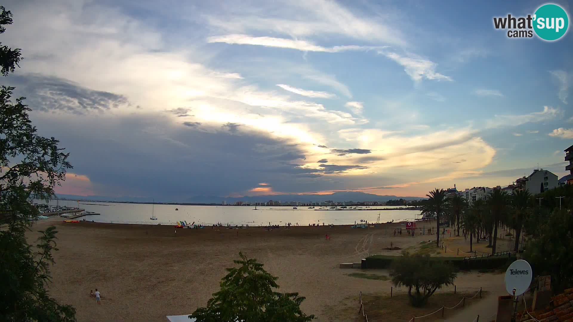 Webcam Strand La Perola | ROSES | Costa Brava