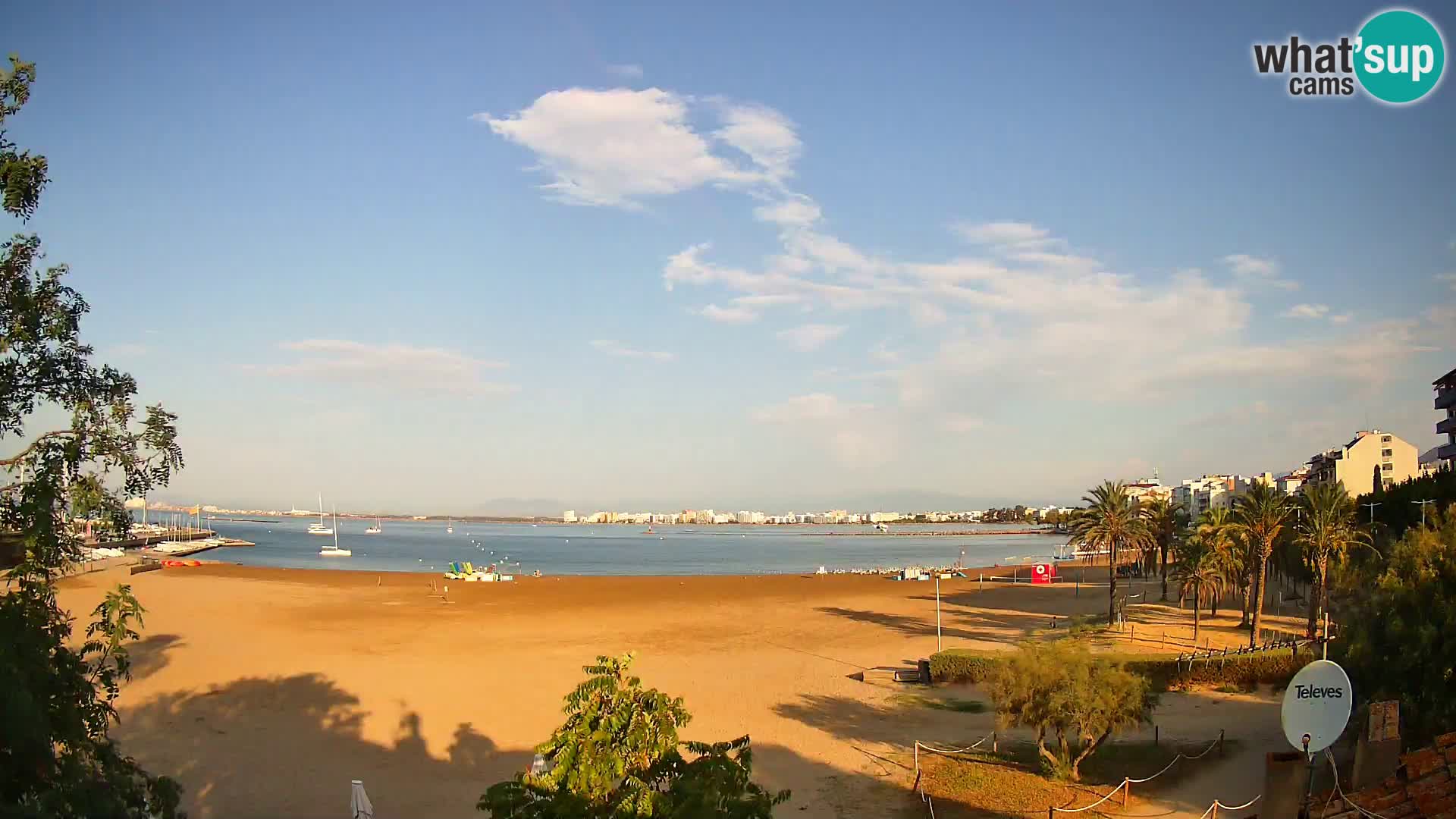 Webcam spiaggia La Perola | ROSES | Costa Brava