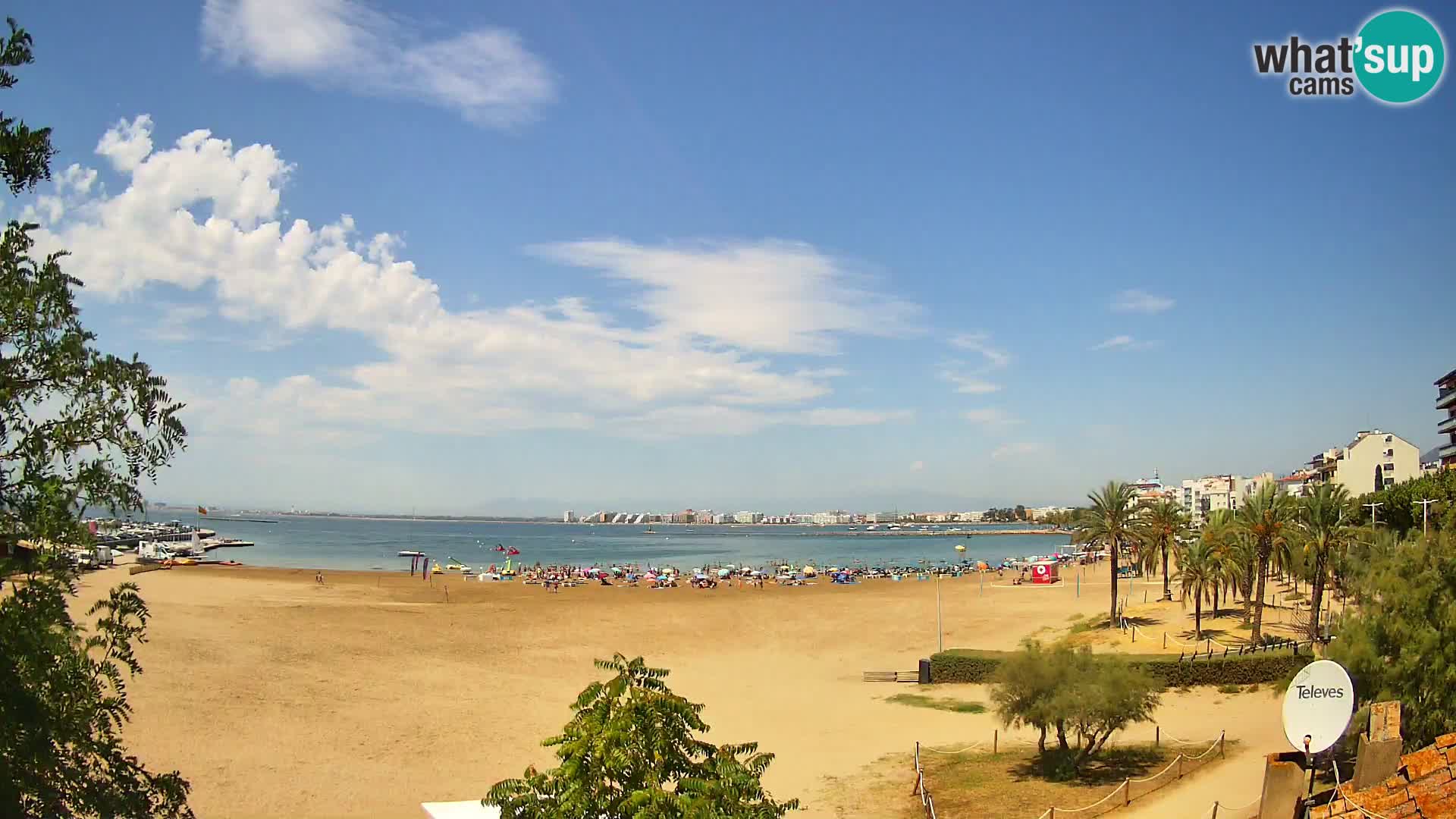 Webcam plage La Perola | ROSES | Costa Brava