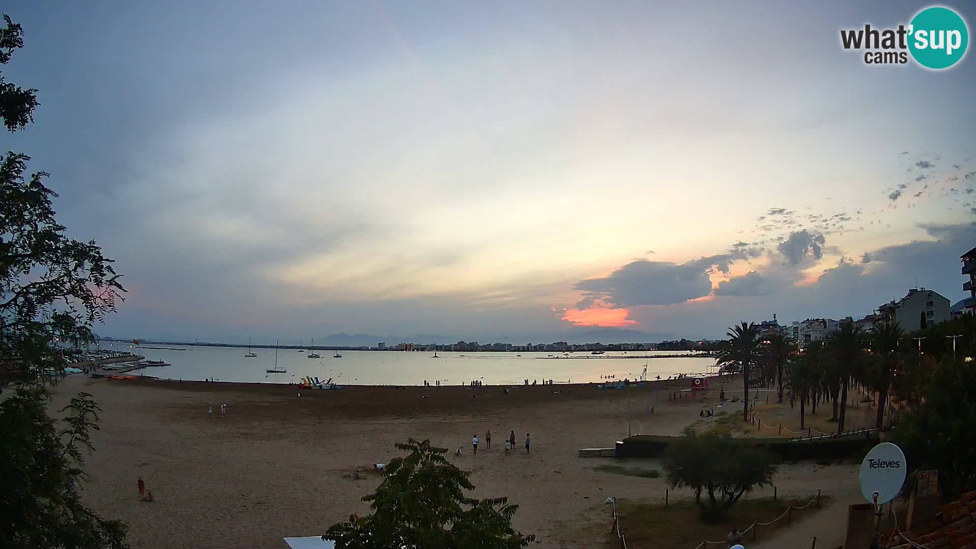 Webcam plage La Perola | ROSES | Costa Brava