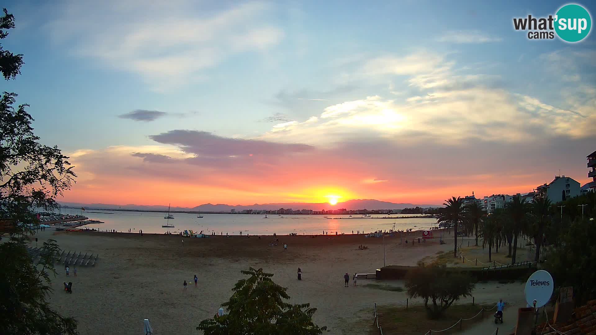 Webcam La Perola beach | ROSES | Costa Brava