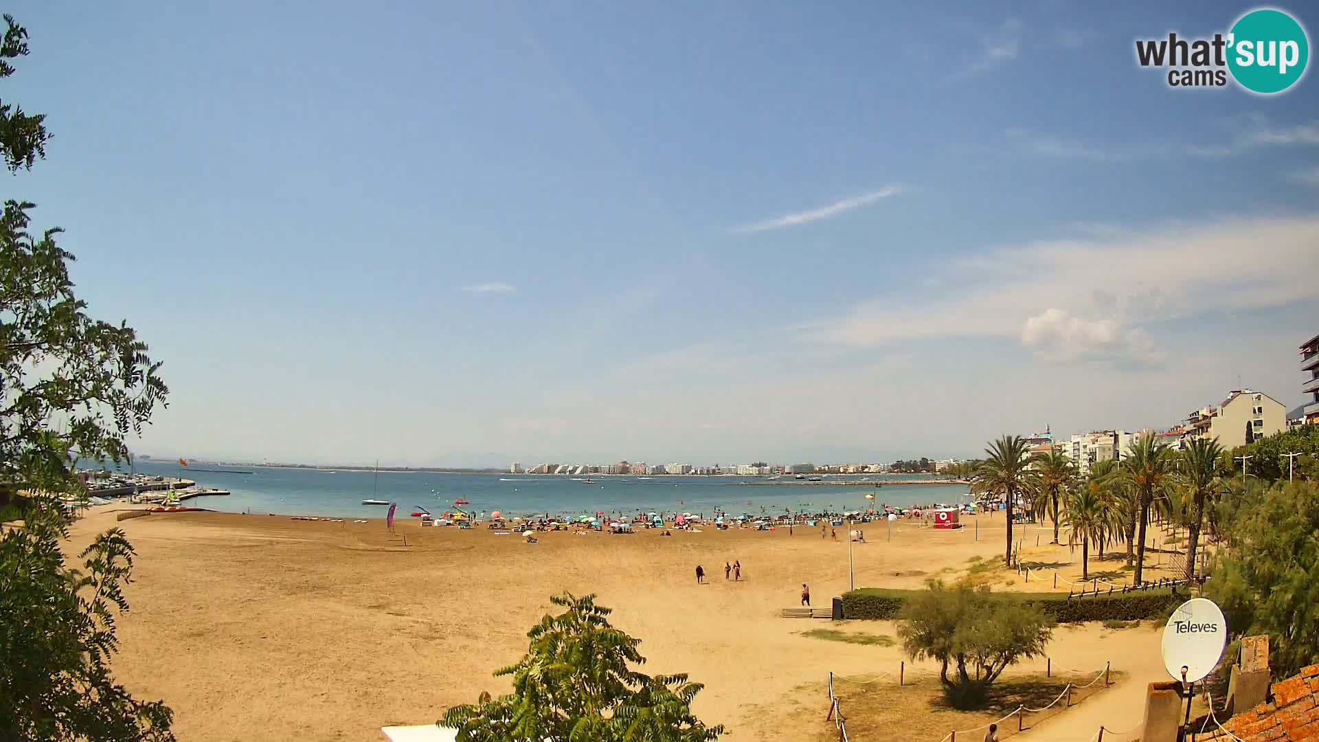 Webcam Strand La Perola | ROSES | Costa Brava