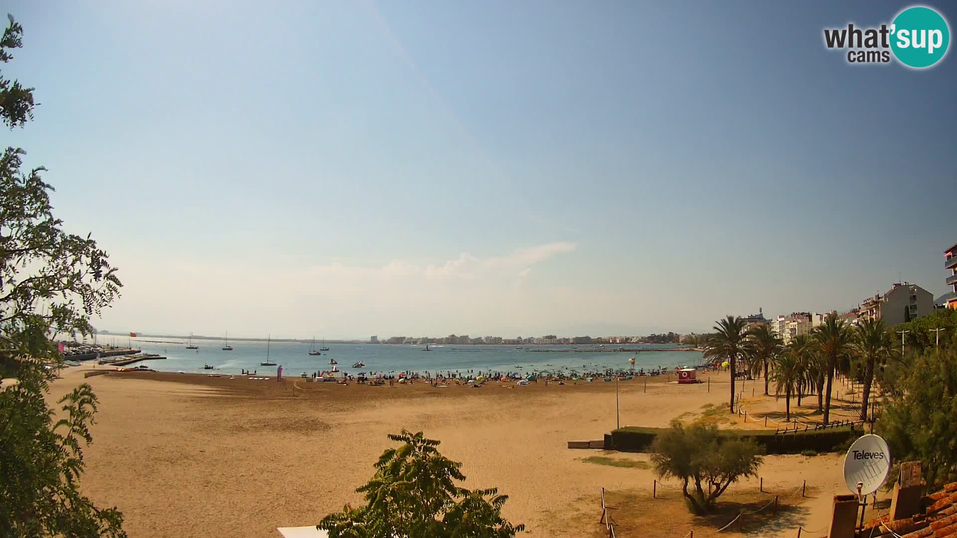 Webcam Strand La Perola | ROSES | Costa Brava