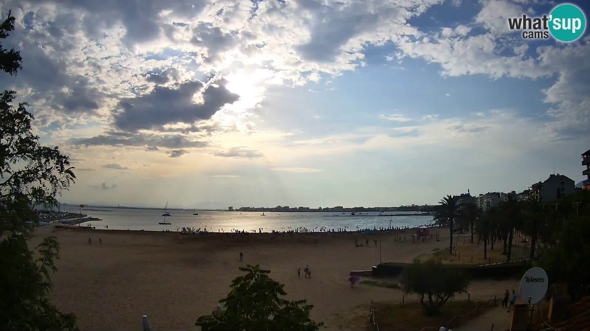 Webcam Strand La Perola | ROSES | Costa Brava