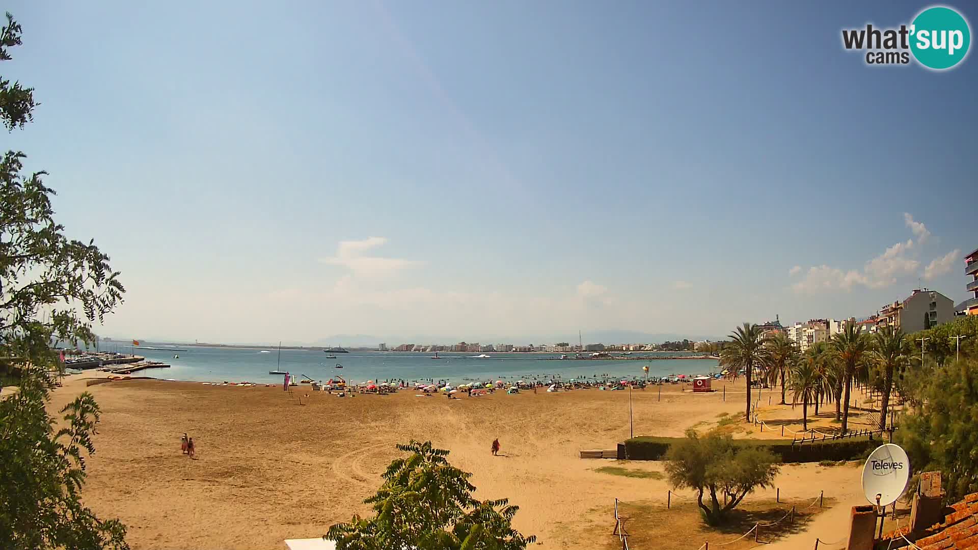 Webcam Strand La Perola | ROSES | Costa Brava
