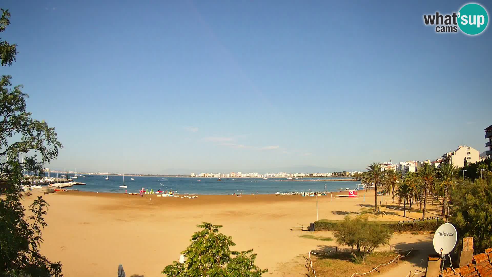 Webcam Playa La Perola | ROSES | Costa Brava