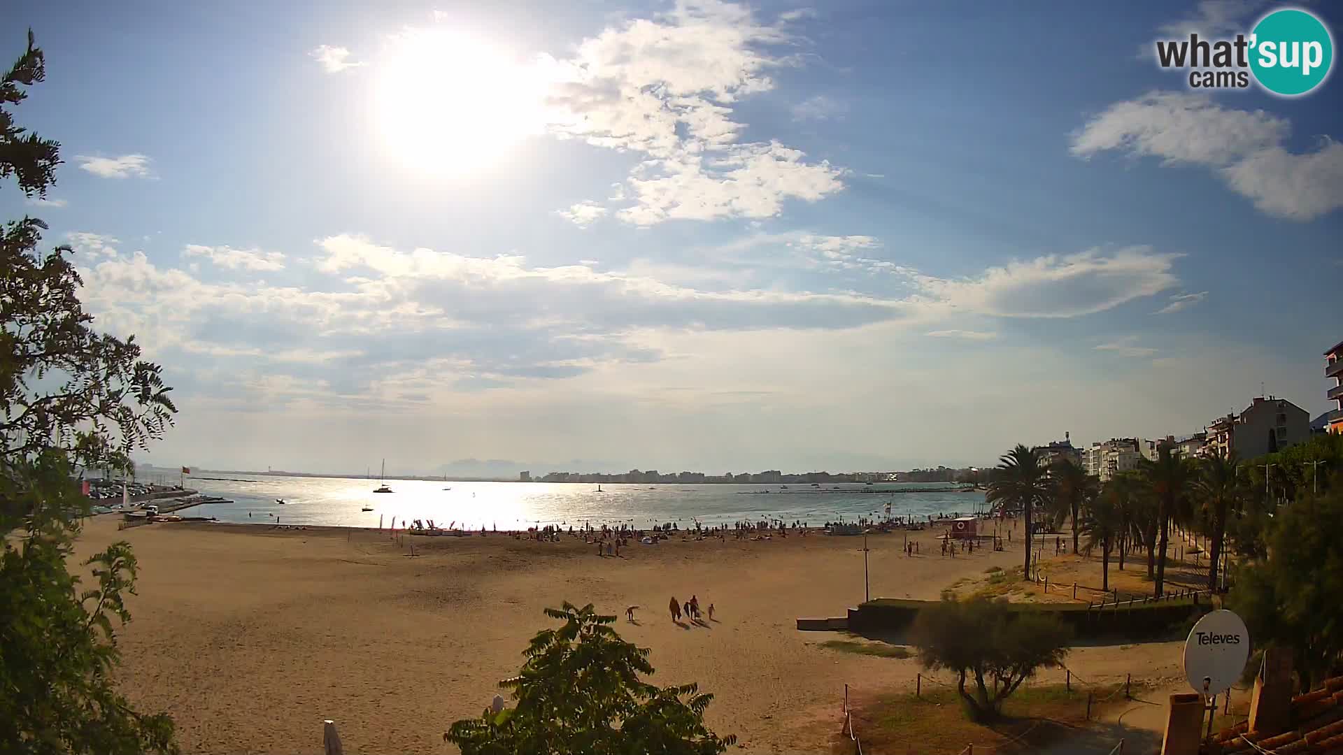 Webcam Strand La Perola | ROSES | Costa Brava