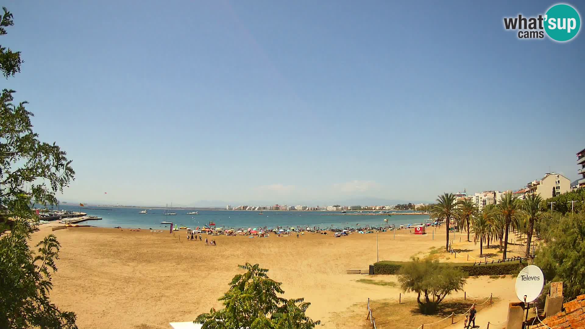 Webcam spiaggia La Perola | ROSES | Costa Brava