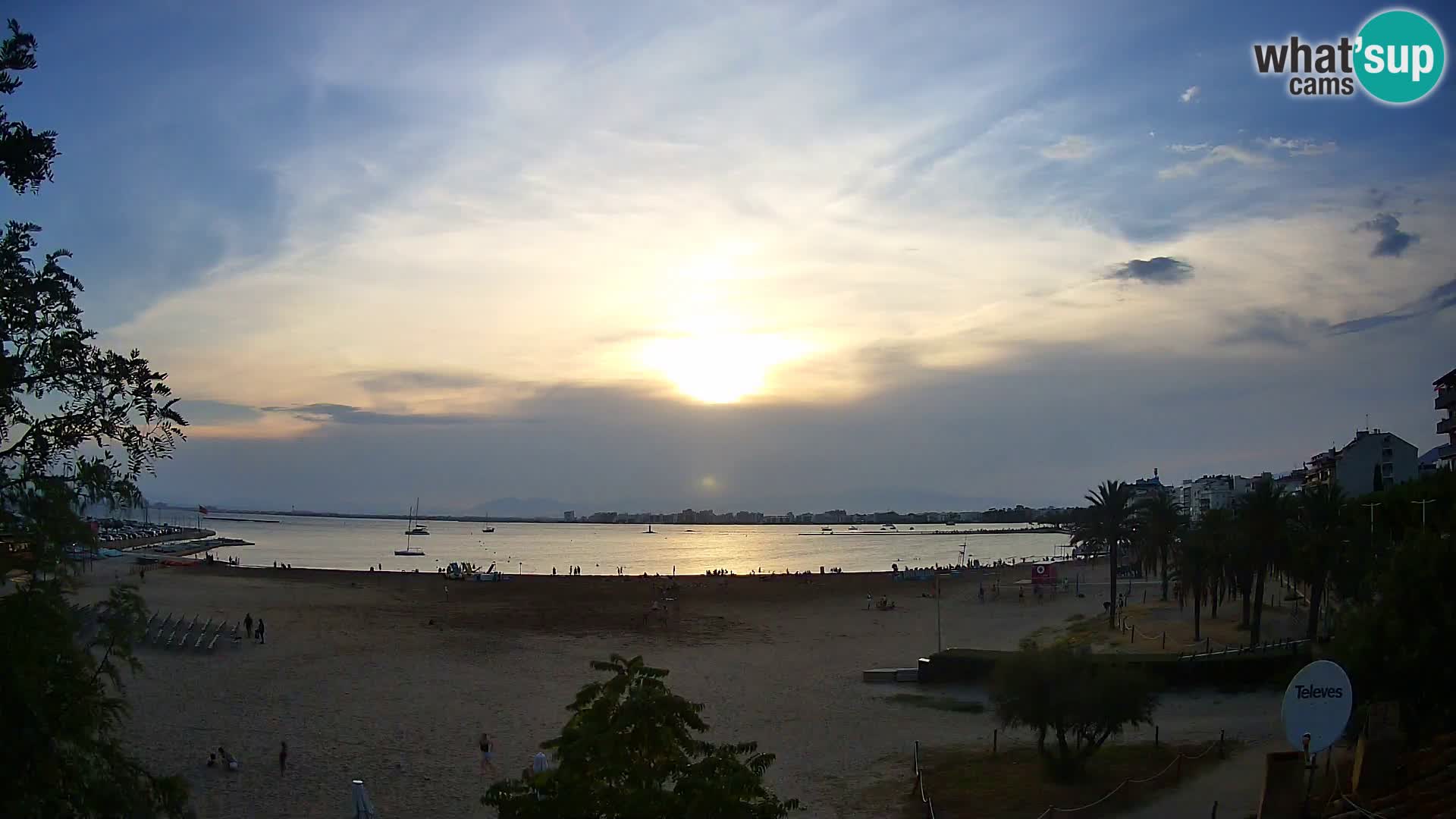 Webcam plage La Perola | ROSES | Costa Brava