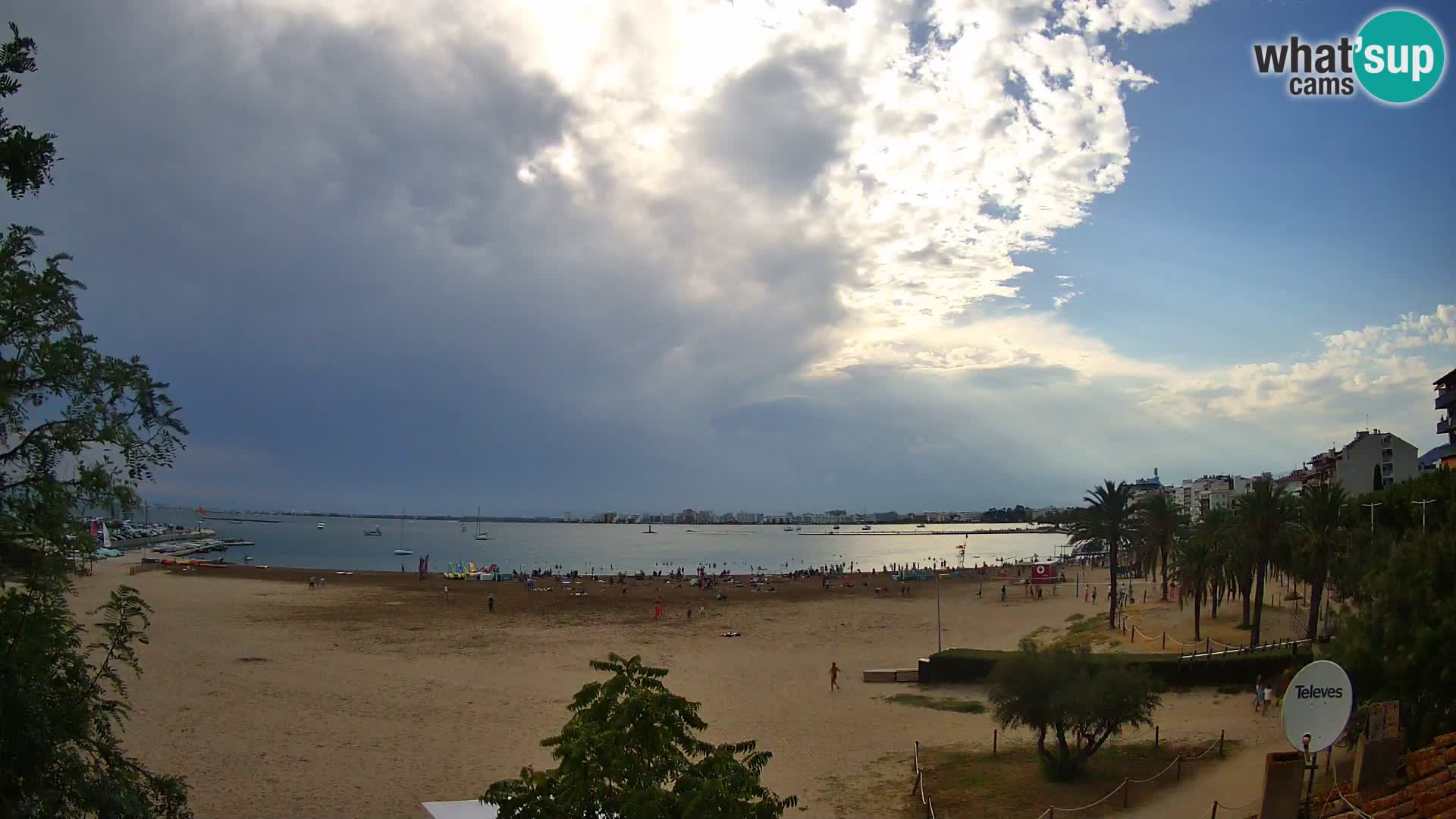 Webcam La Perola beach | ROSES | Costa Brava