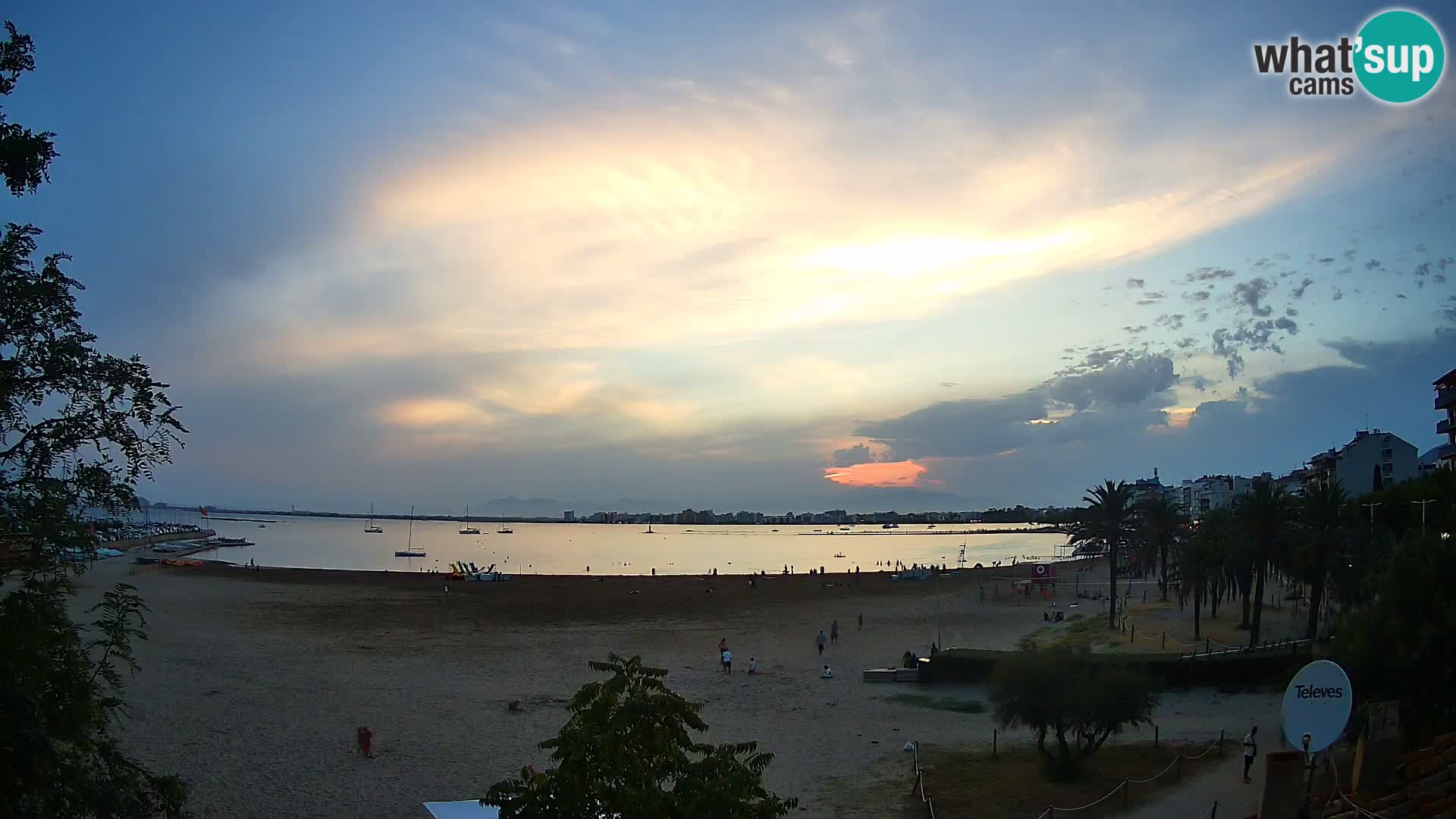 Webcam plage La Perola | ROSES | Costa Brava