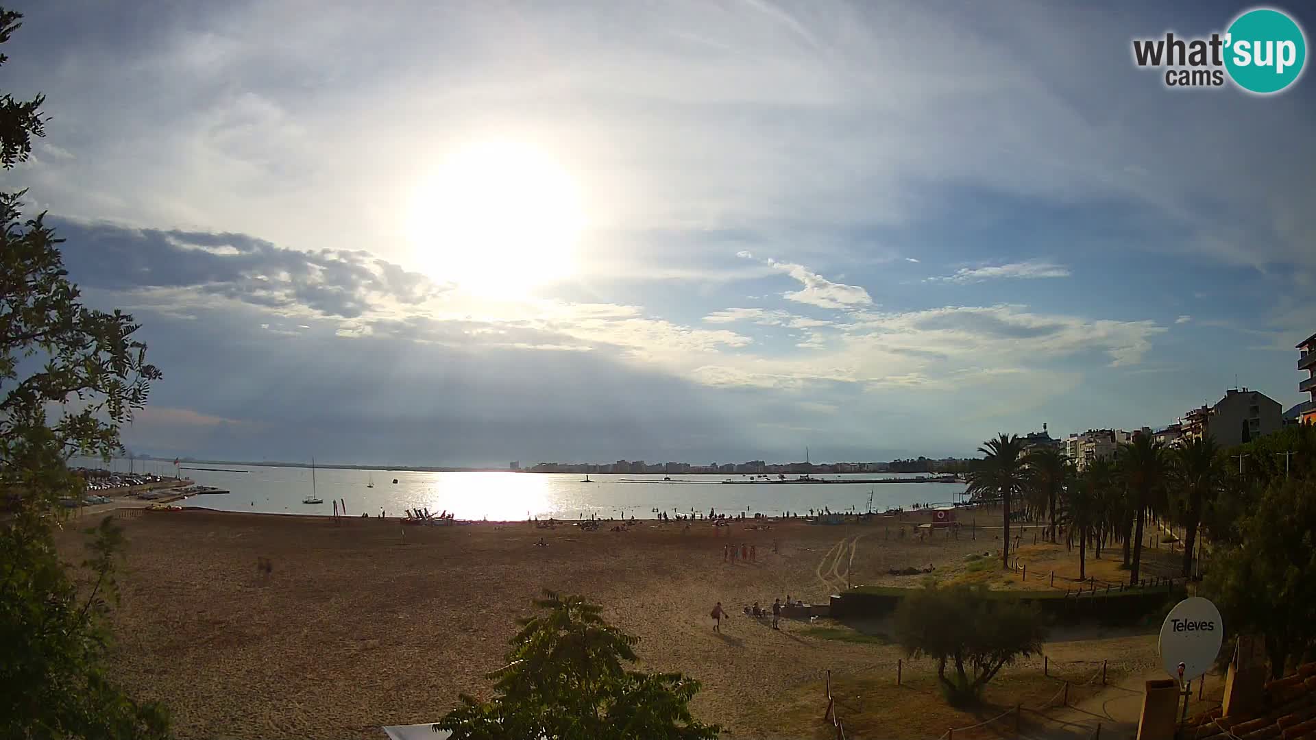 Kamera plaža La Perola | ROSES | Costa Brava
