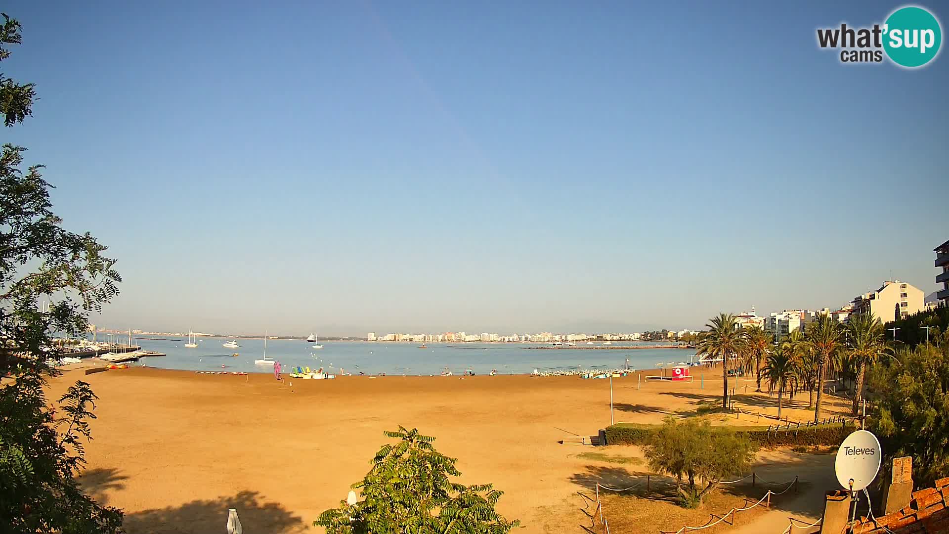 Webcam spiaggia La Perola | ROSES | Costa Brava