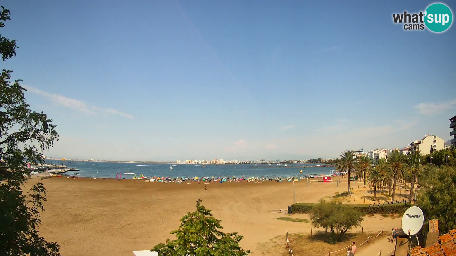 Webcam La Perola beach | ROSES | Costa Brava