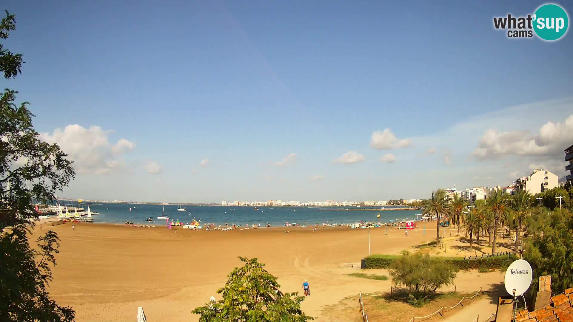 Webcam La Perola beach | ROSES | Costa Brava