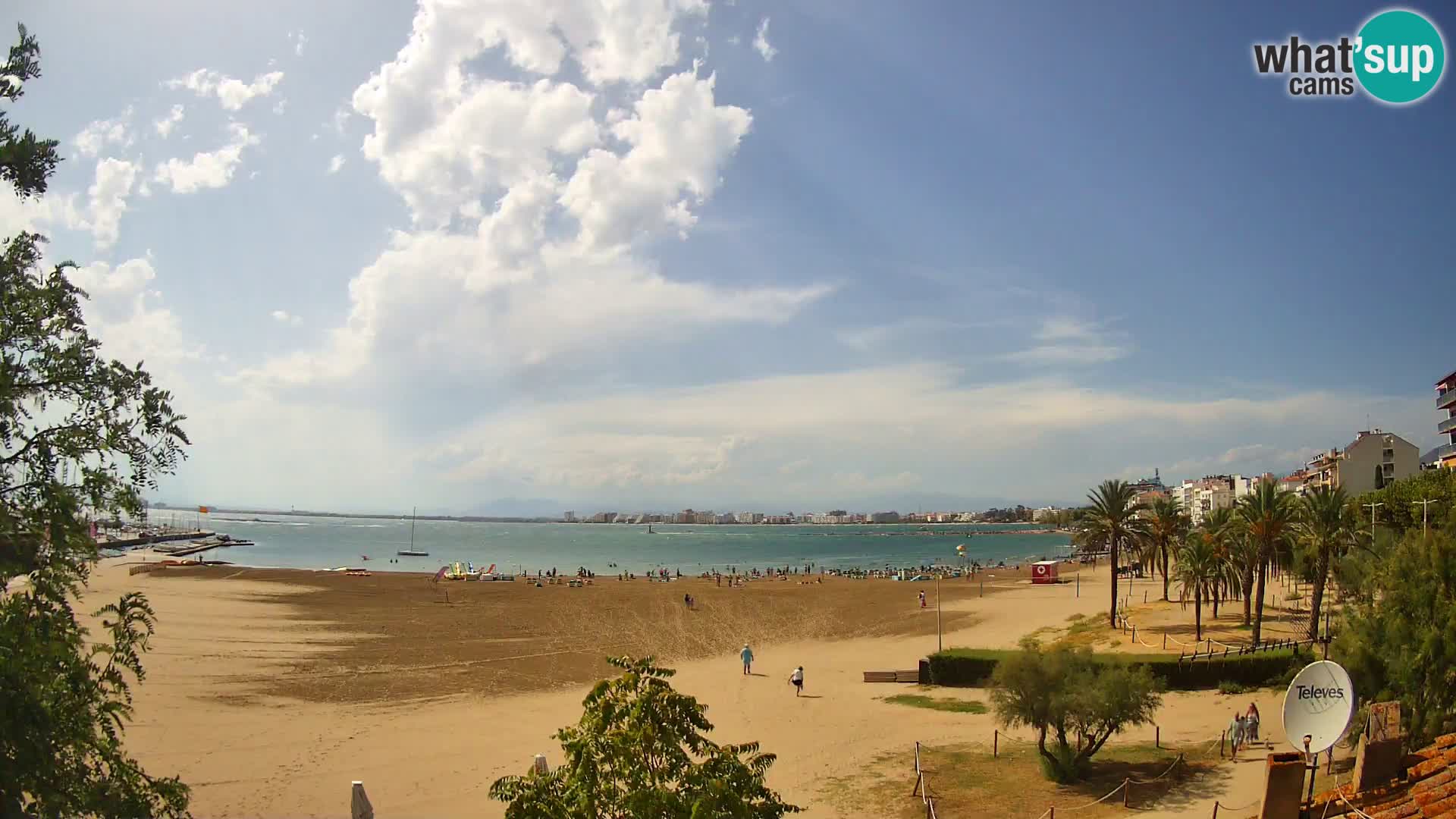 Webcam La Perola beach | ROSES | Costa Brava