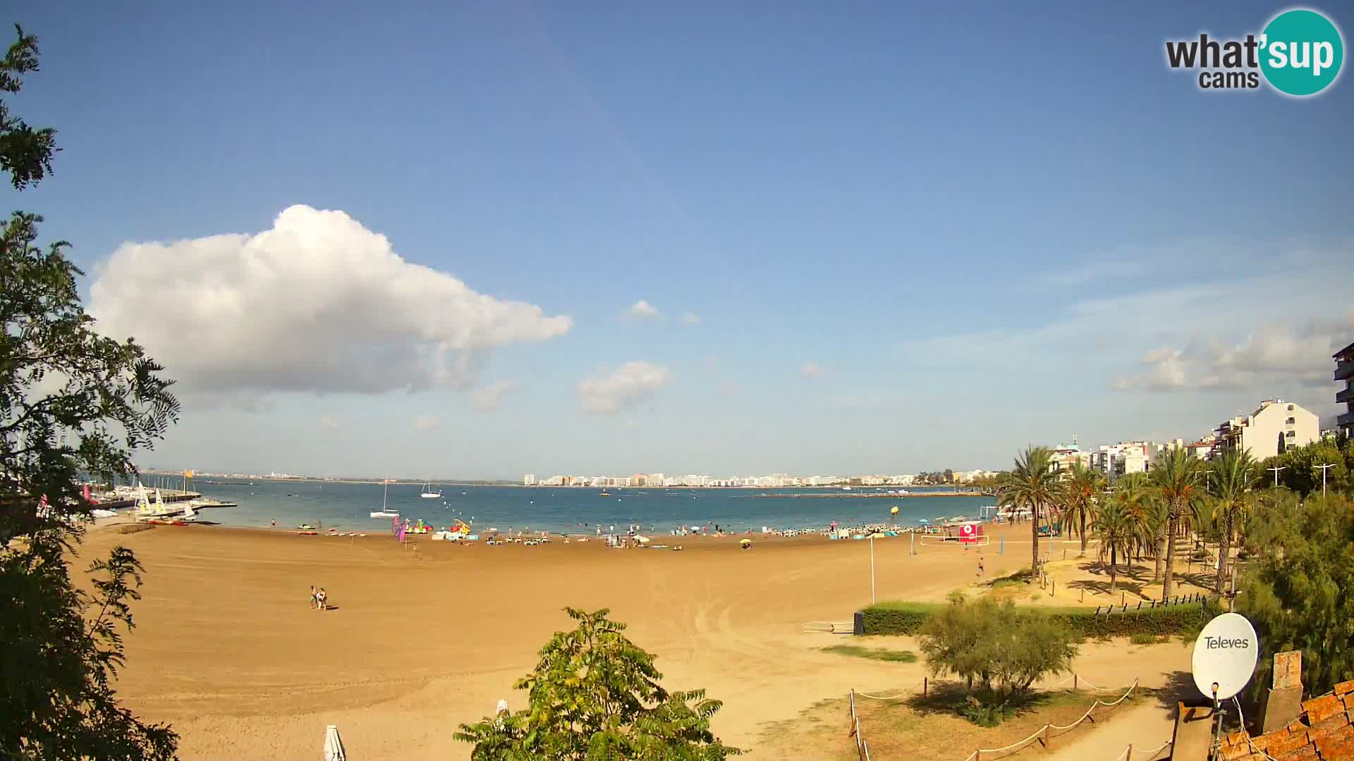 Webcam La Perola beach | ROSES | Costa Brava