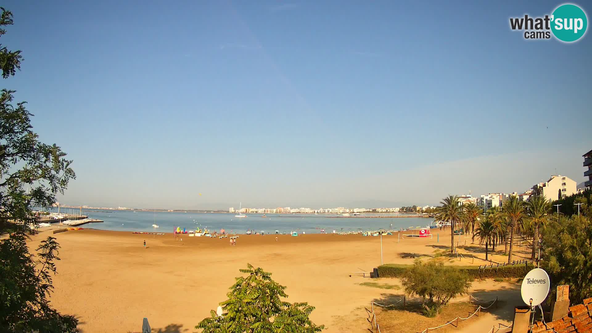 Webcam La Perola beach | ROSES | Costa Brava