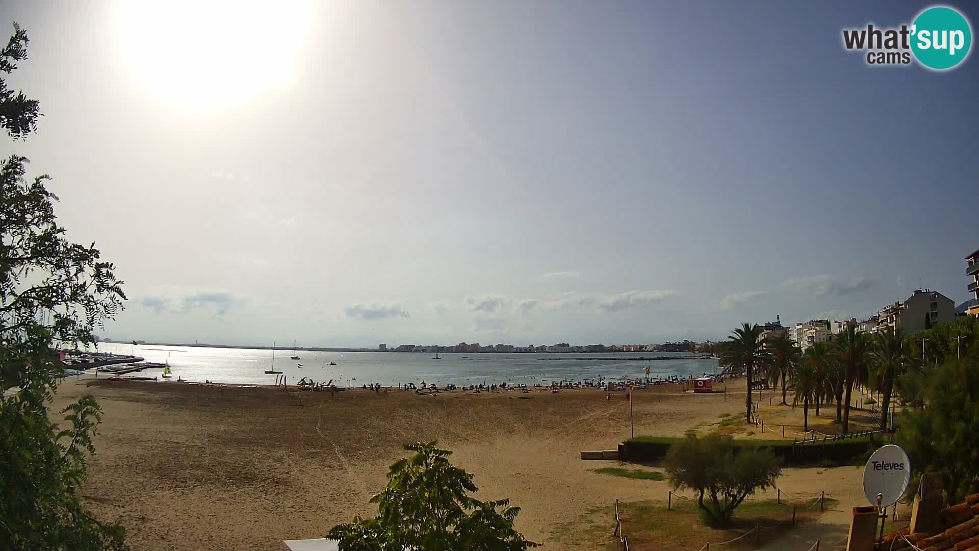 Webcam spiaggia La Perola | ROSES | Costa Brava