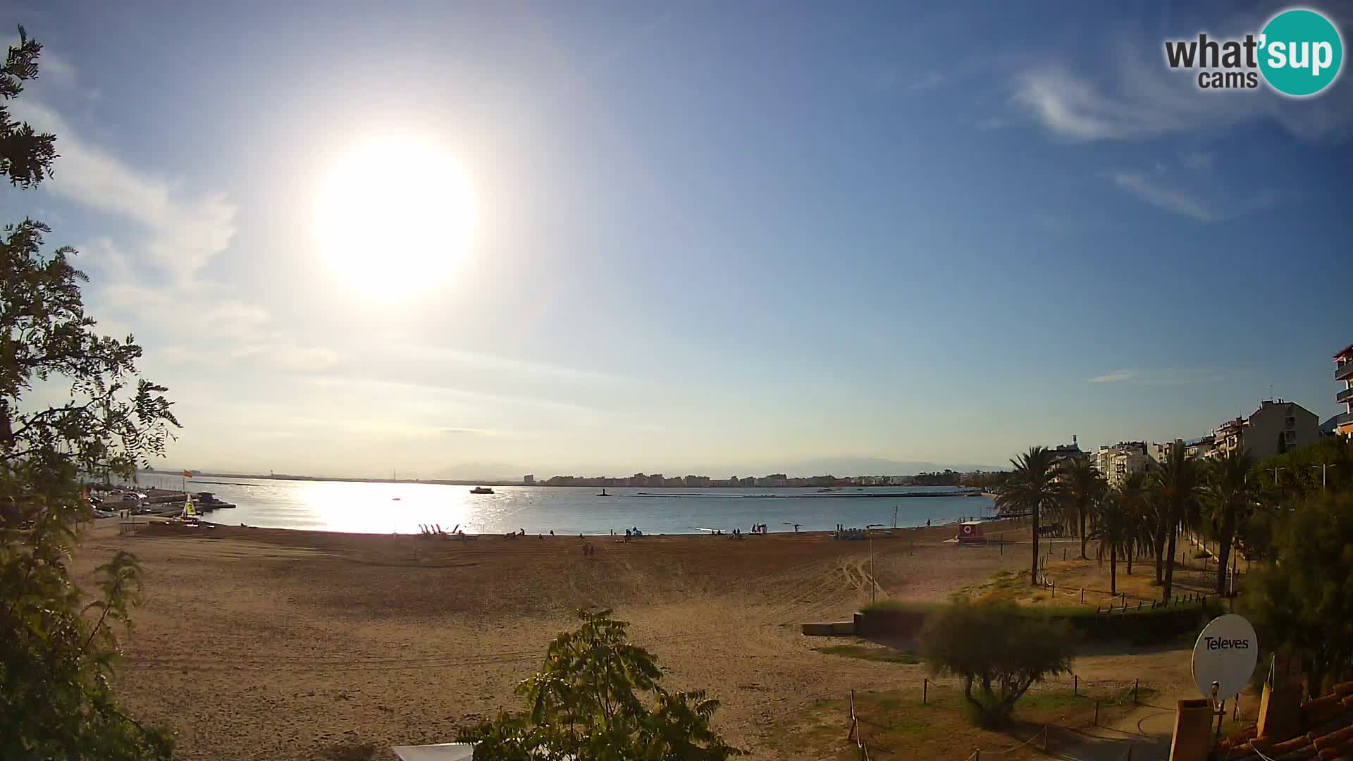 Webcam Playa La Perola | ROSES | Costa Brava