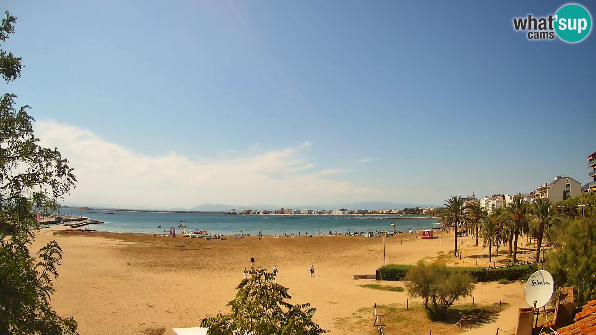 Webcam Strand La Perola | ROSES | Costa Brava