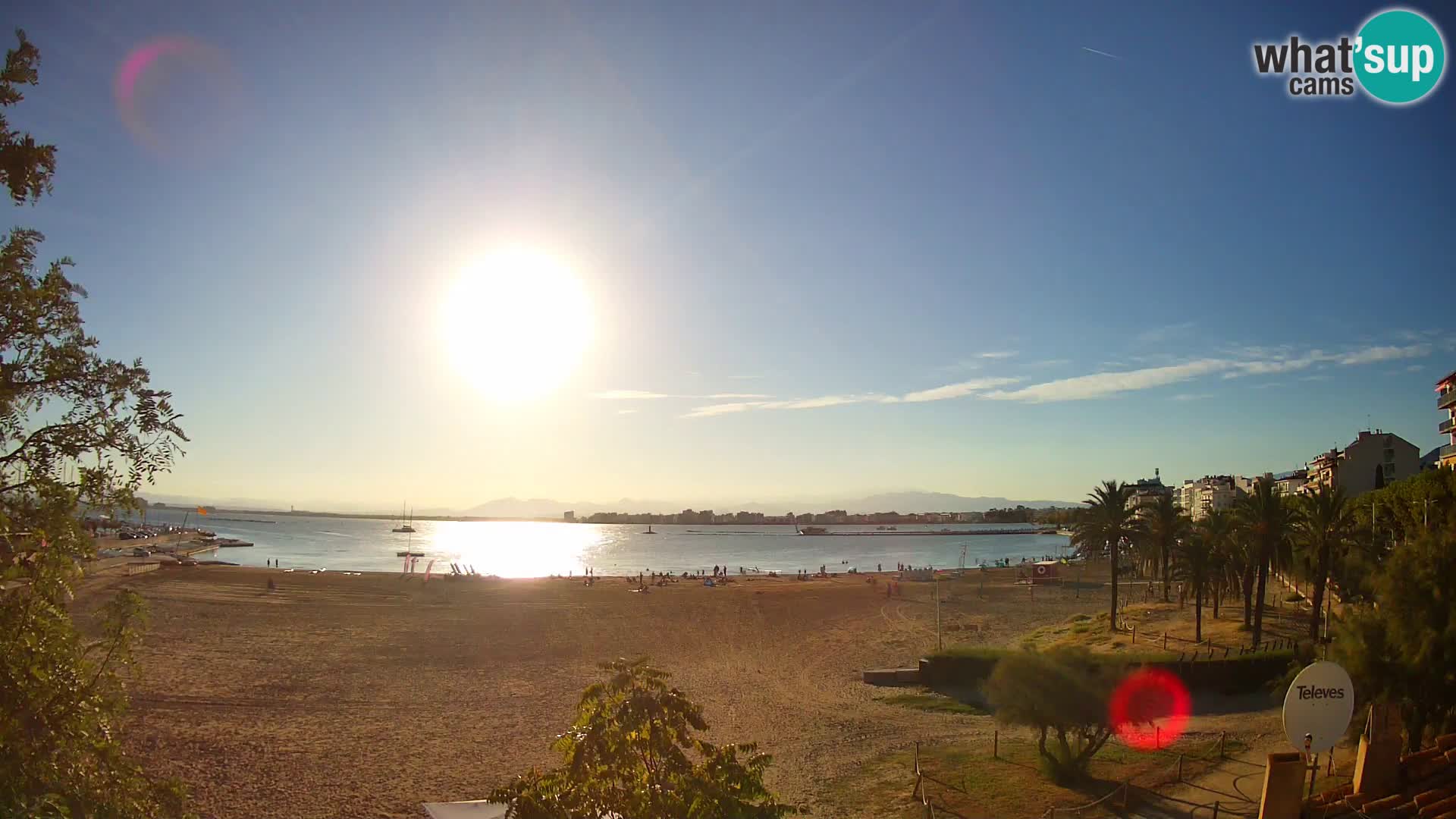 Webcam Strand La Perola | ROSES | Costa Brava