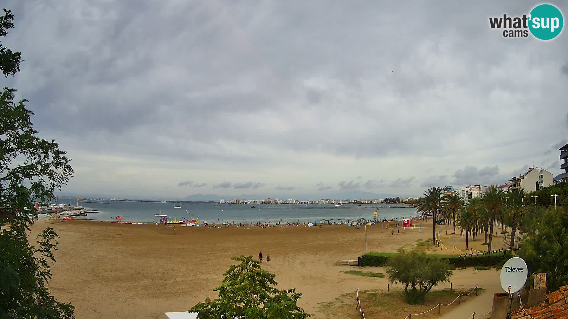 Kamera plaža La Perola | ROSES | Costa Brava