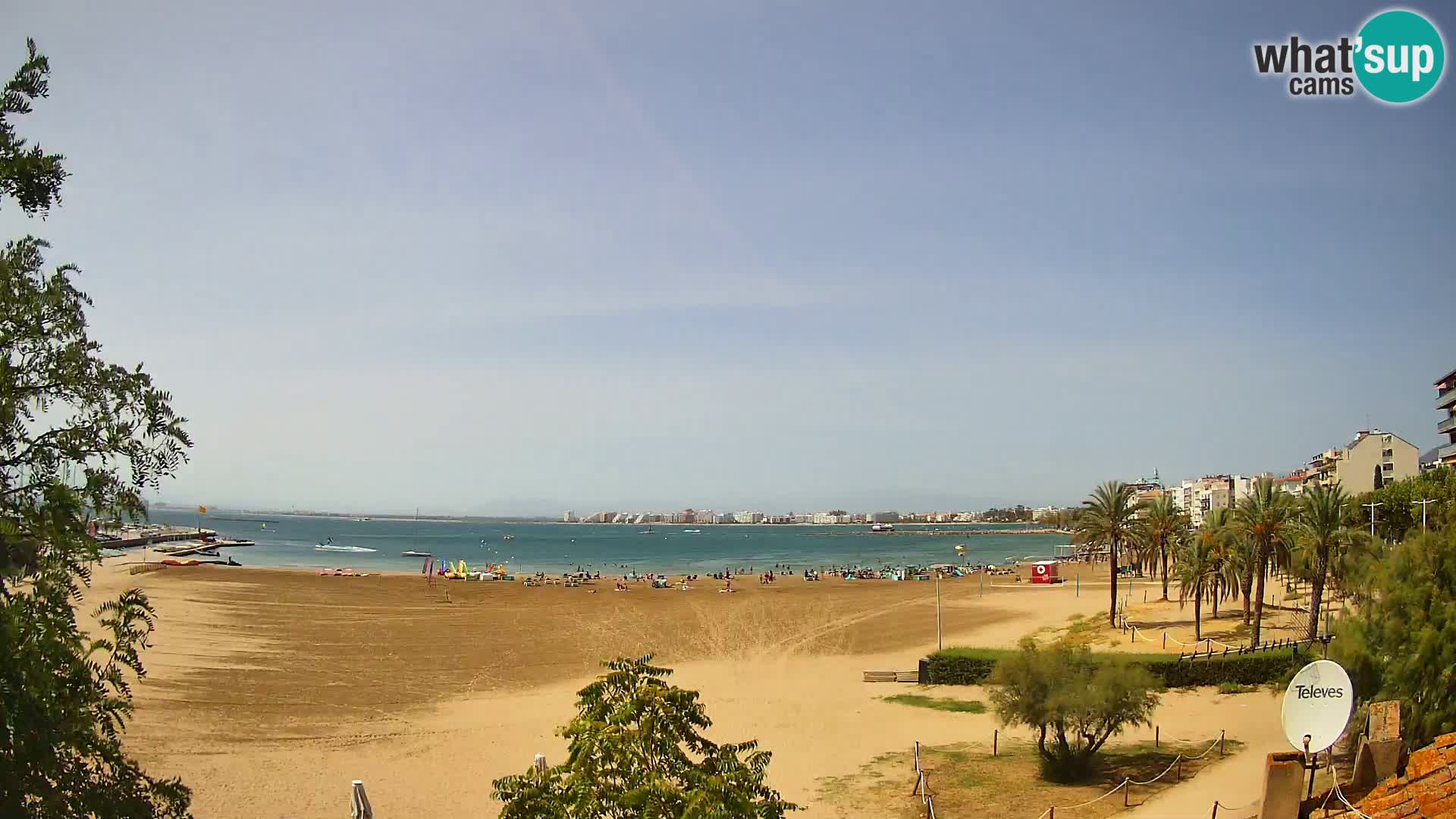 Kamera plaža La Perola | ROSES | Costa Brava