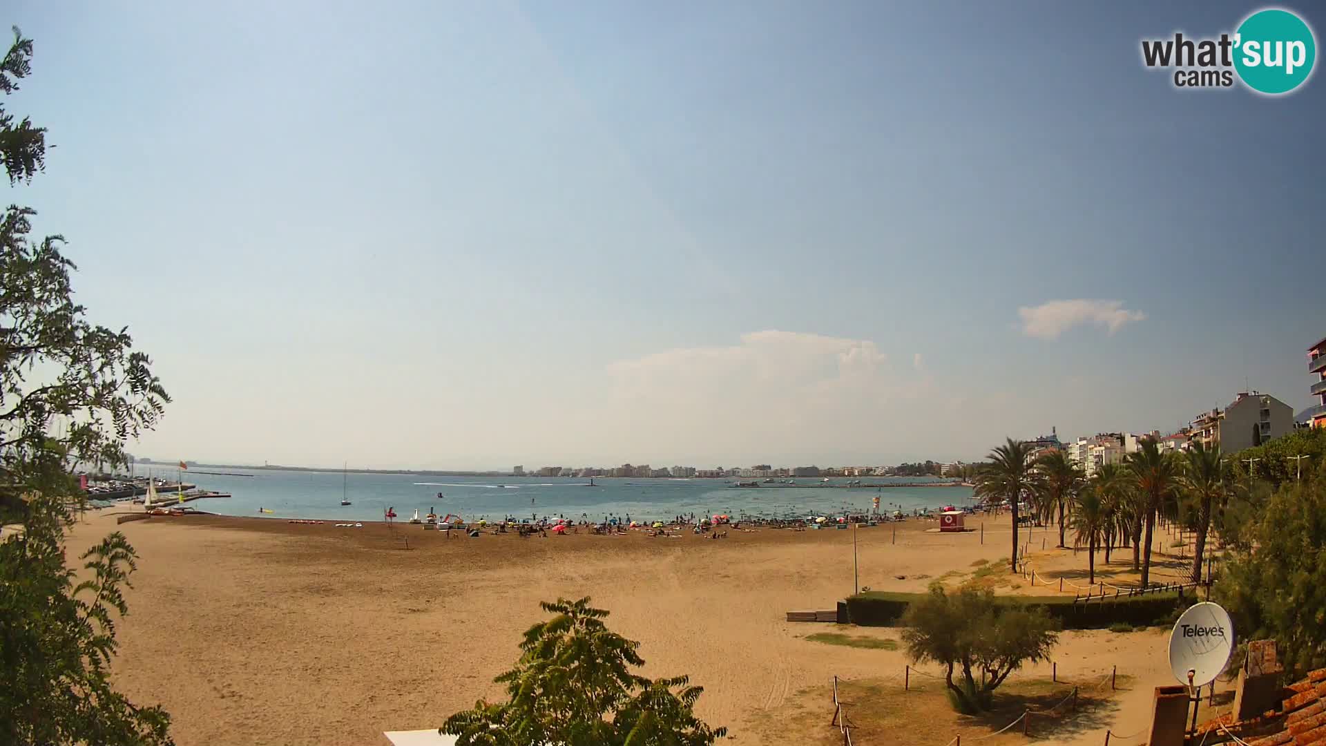 Webcam Strand La Perola | ROSES | Costa Brava