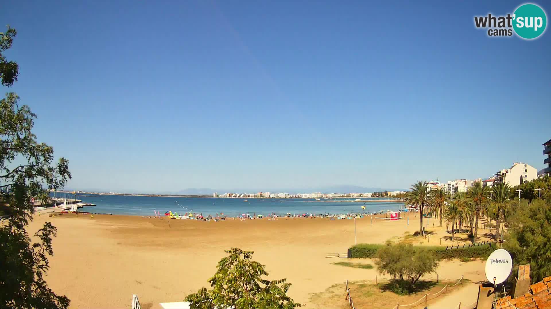 Webcam plage La Perola | ROSES | Costa Brava