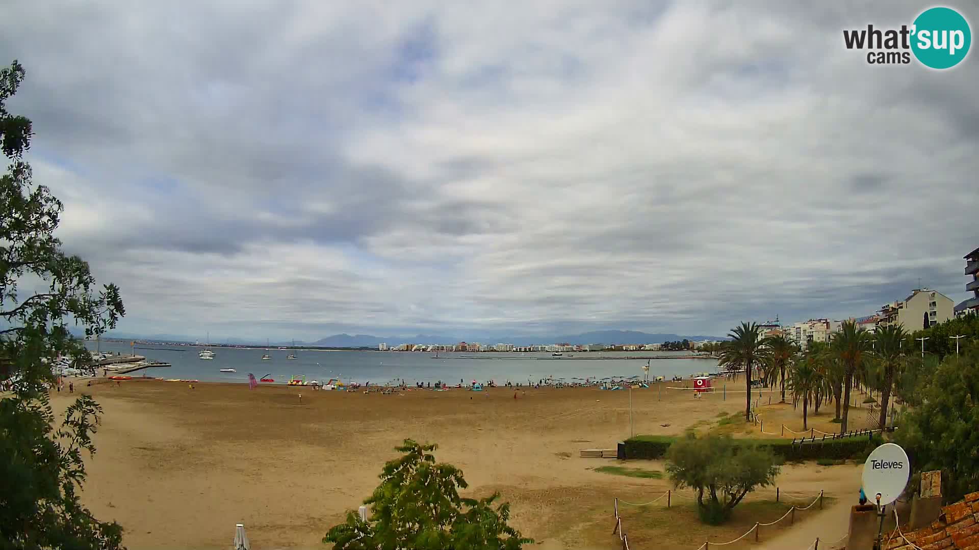 Webcam La Perola beach | ROSES | Costa Brava