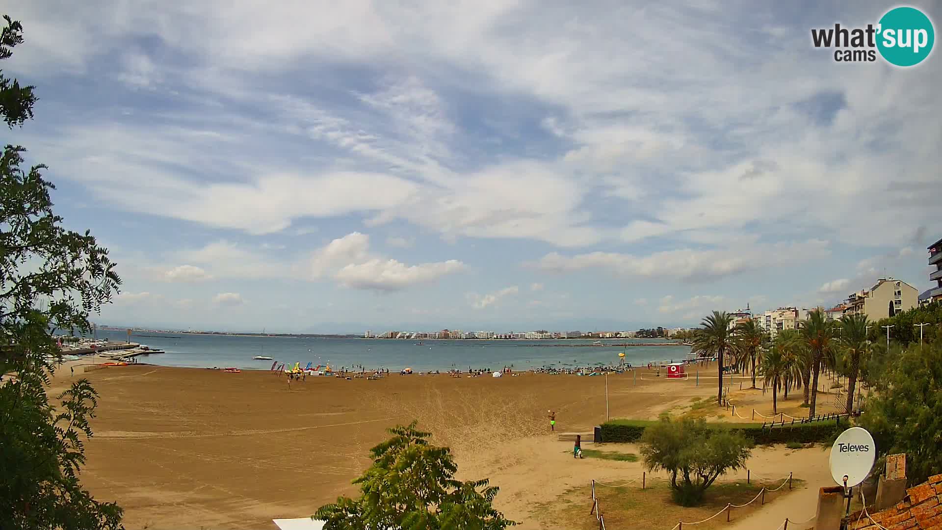 Webcam spiaggia La Perola | ROSES | Costa Brava