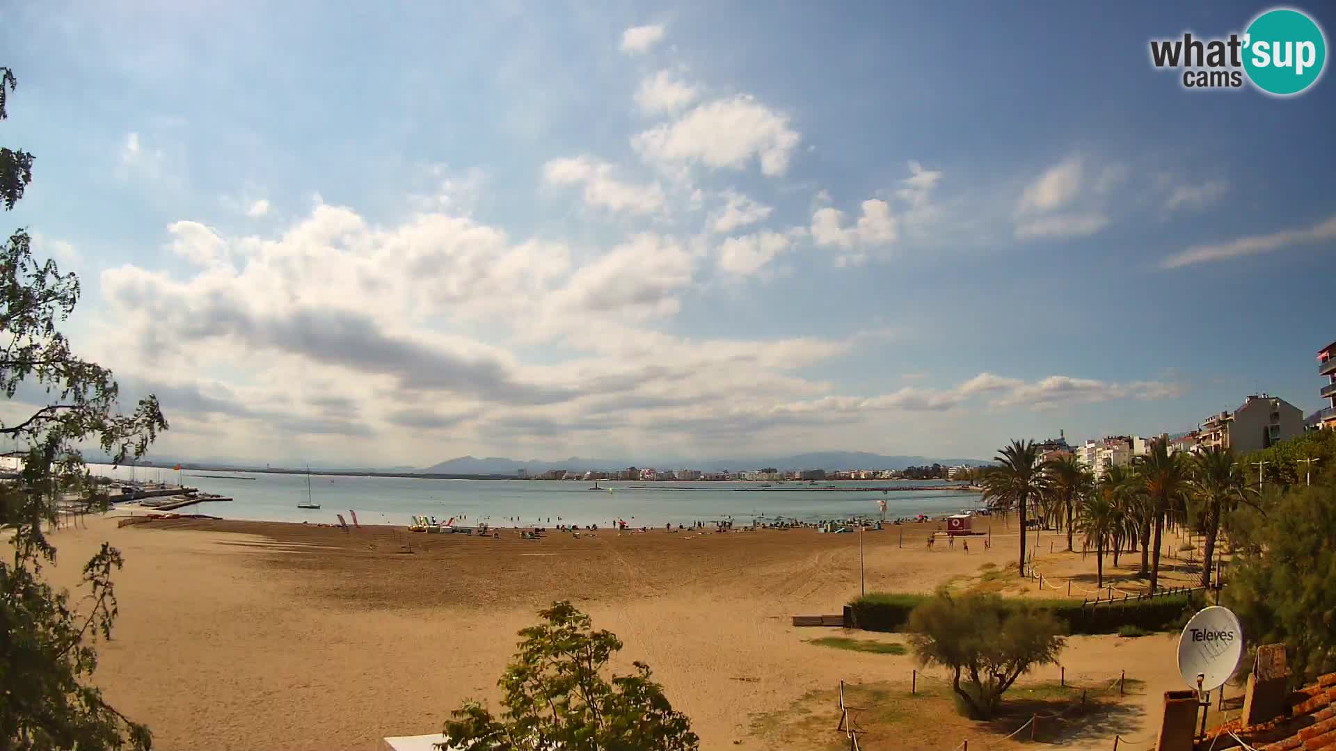 Webcam plage La Perola | ROSES | Costa Brava