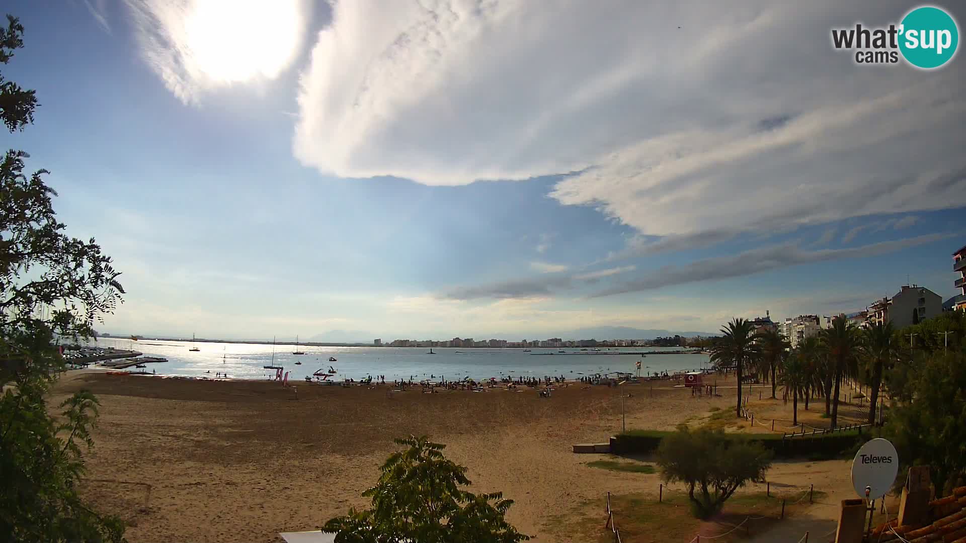 Webcam La Perola beach | ROSES | Costa Brava