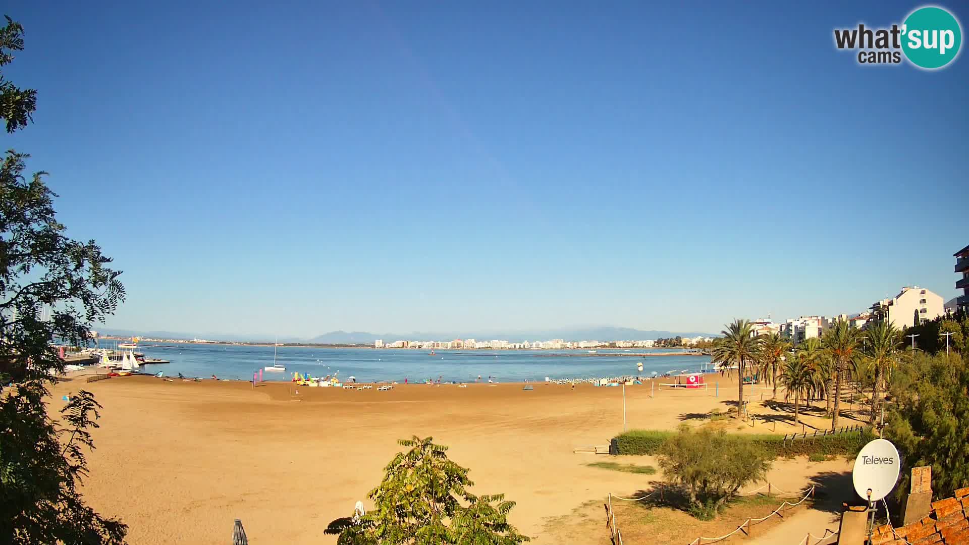 Kamera plaža La Perola | ROSES | Costa Brava