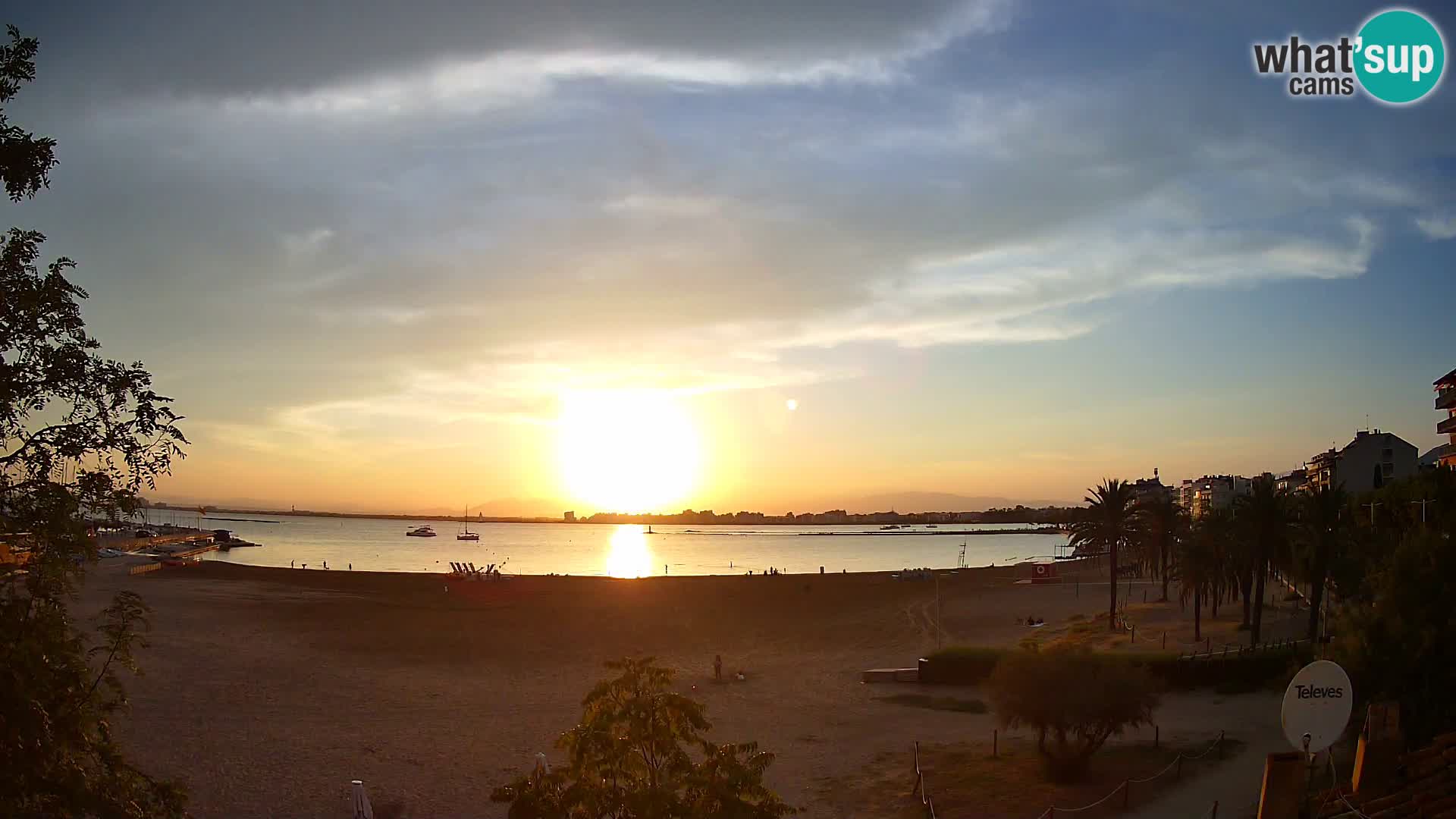 Webcam plage La Perola | ROSES | Costa Brava