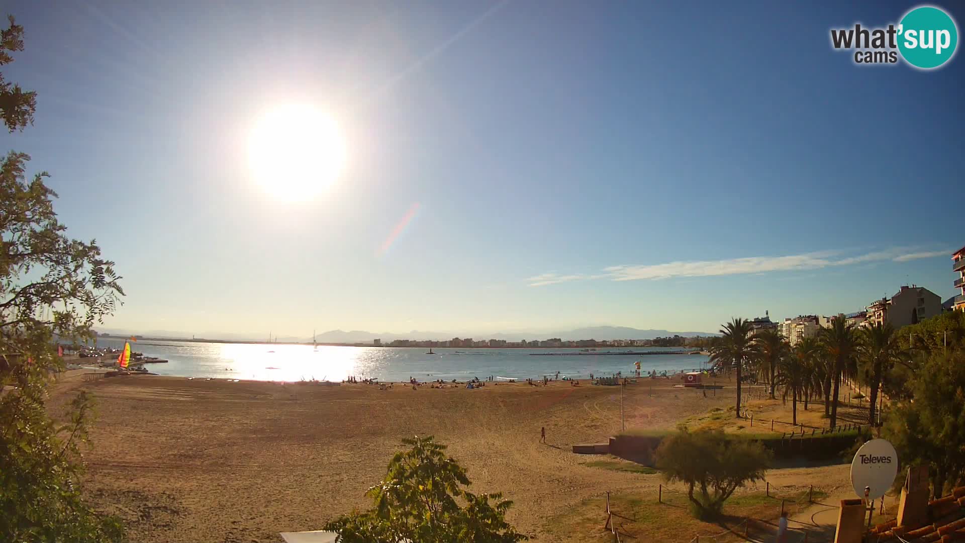 Webcam Strand La Perola | ROSES | Costa Brava