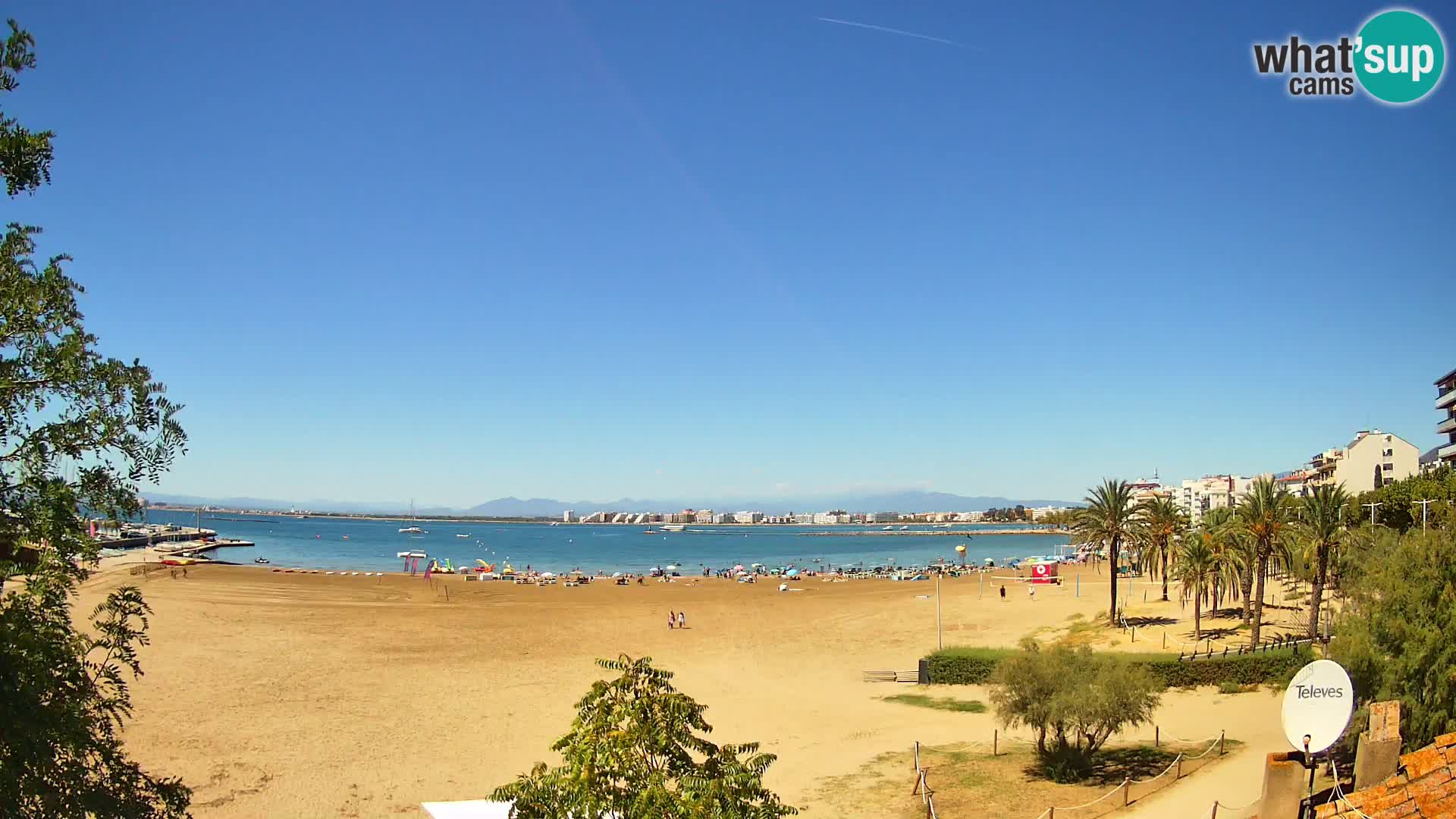 Kamera plaža La Perola | ROSES | Costa Brava