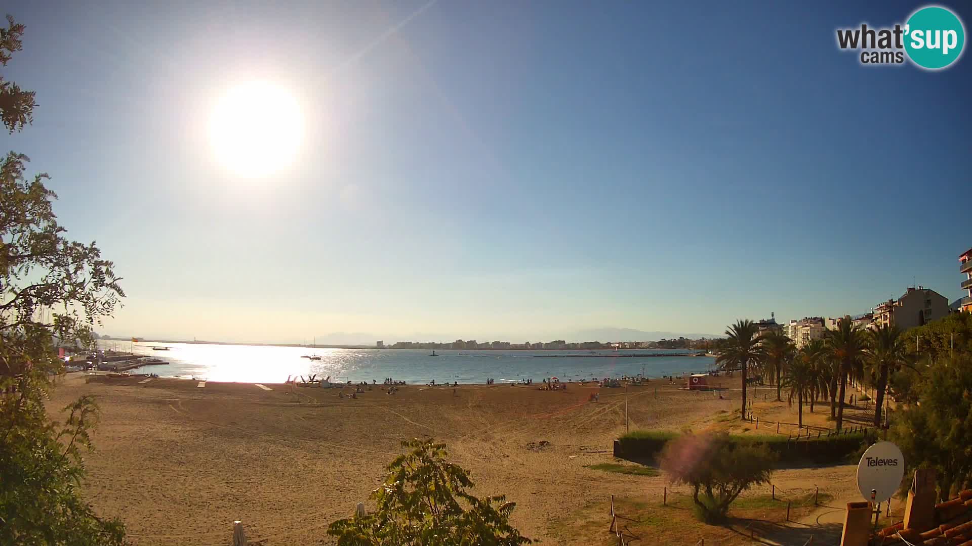 Webcam Strand La Perola | ROSES | Costa Brava