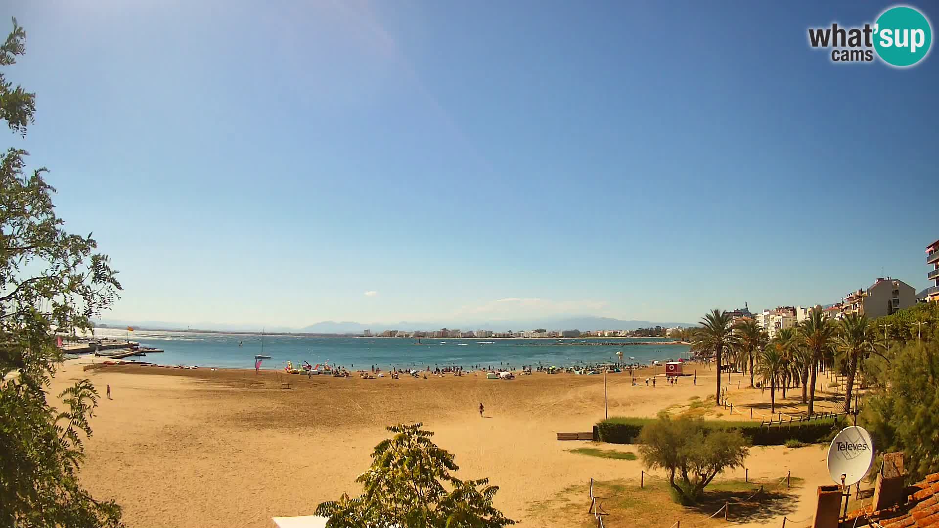Webcam Strand La Perola | ROSES | Costa Brava