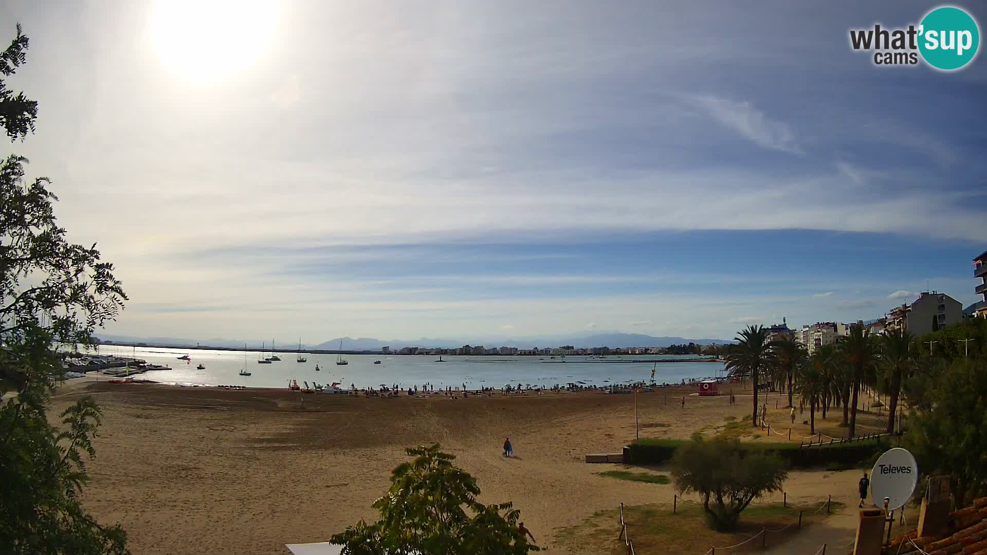 Webcam Strand La Perola | ROSES | Costa Brava
