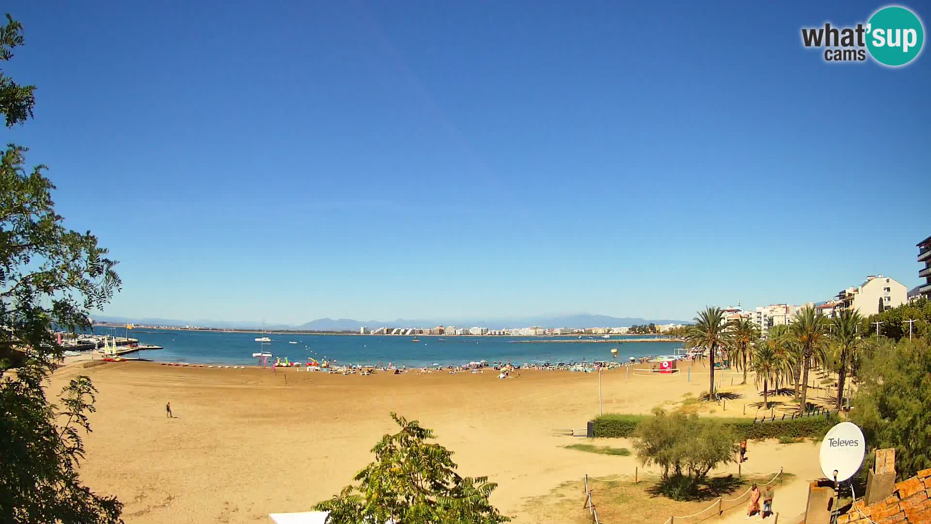 Webcam Playa La Perola | ROSES | Costa Brava
