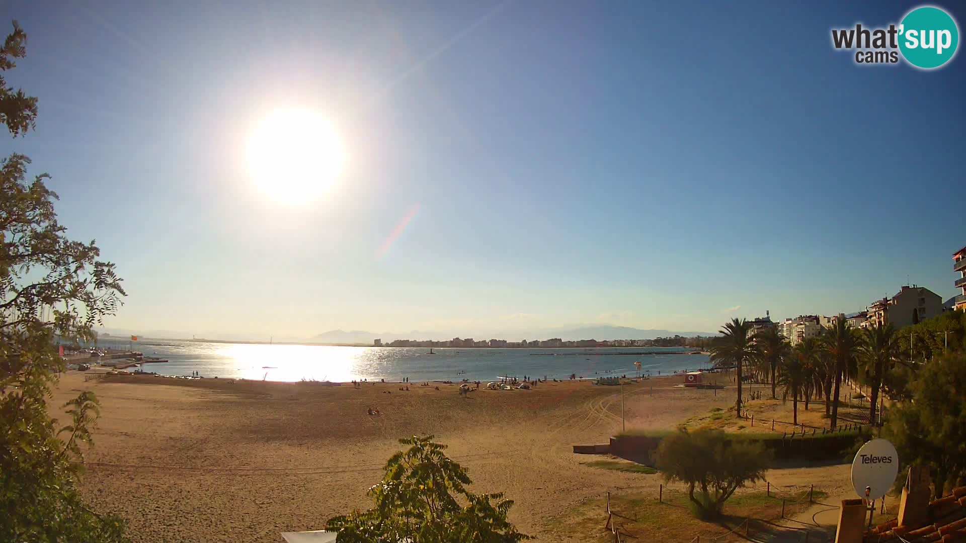 Webcam plage La Perola | ROSES | Costa Brava