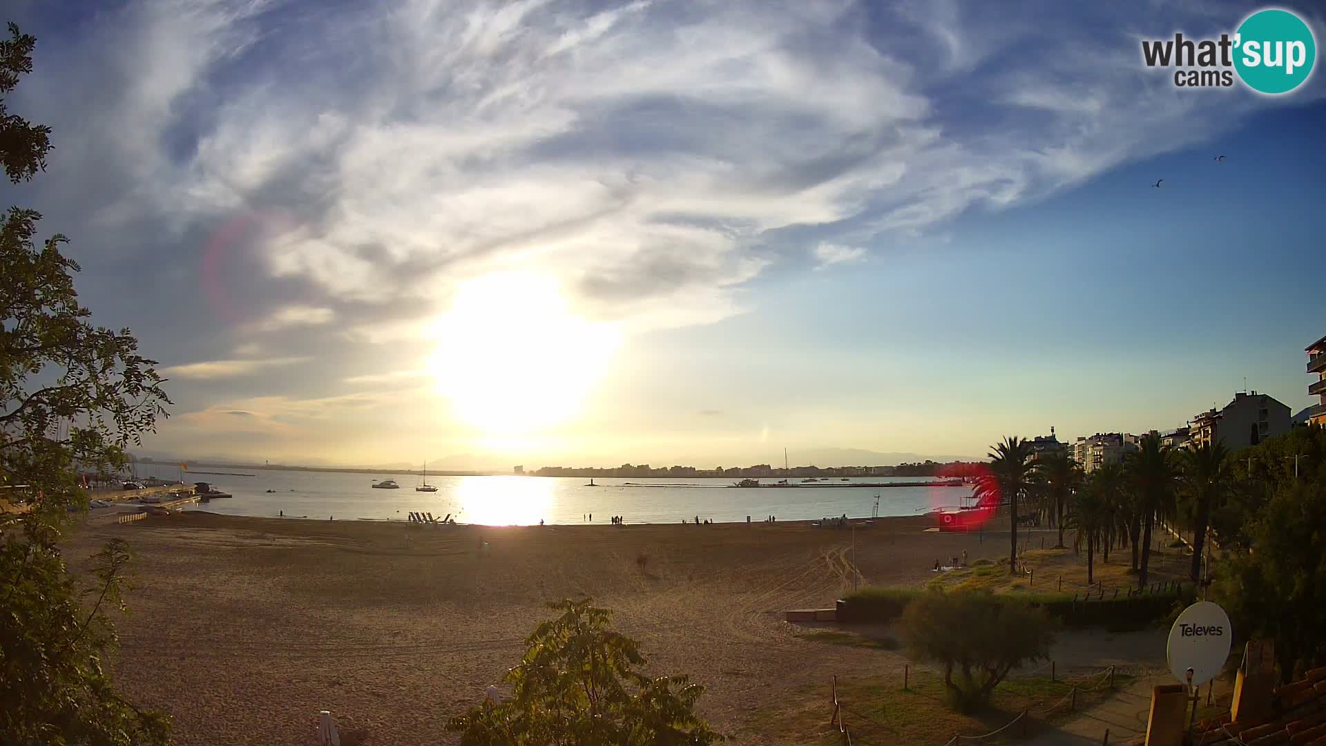 Webcam plage La Perola | ROSES | Costa Brava